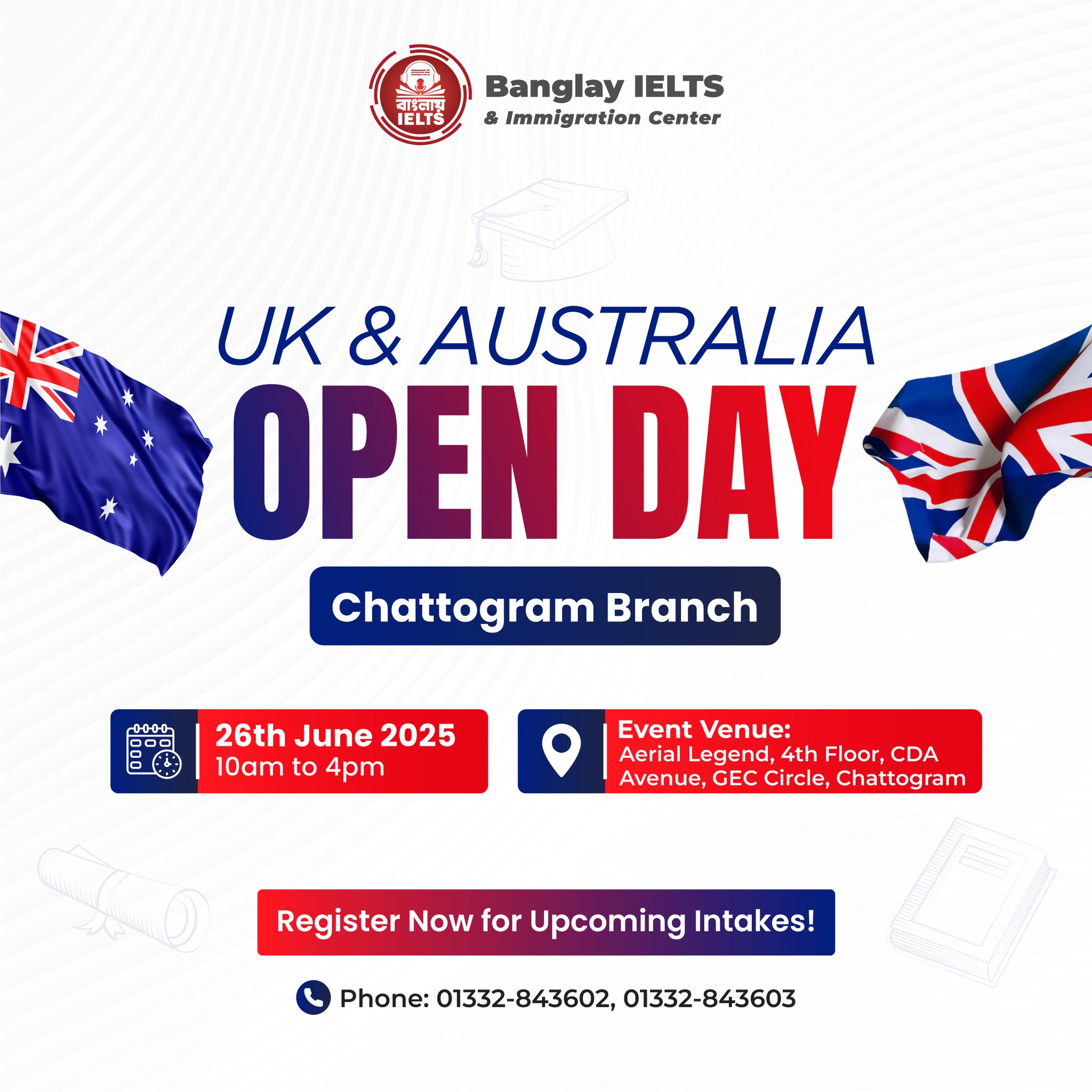 UK & AUSTRALIA OPEN DAY CTG